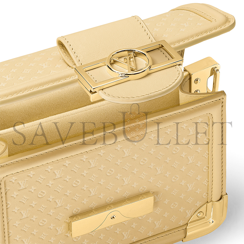 LOUIS VUITTON DAUPHINE COW LEATHER DAPHNE CROSSBODY BAG YELLOW M22276 (25*17*10.5cm)